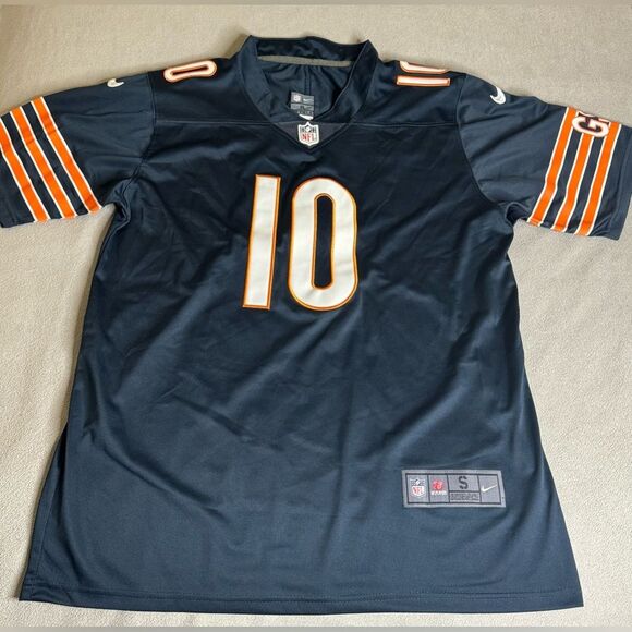 Mitchell Trubisky Nike NFL Jersey Men's Size Small - Picture 2 of 16